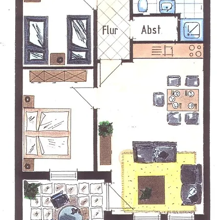 Apartment Fehmarnstrand 77 Whg 2